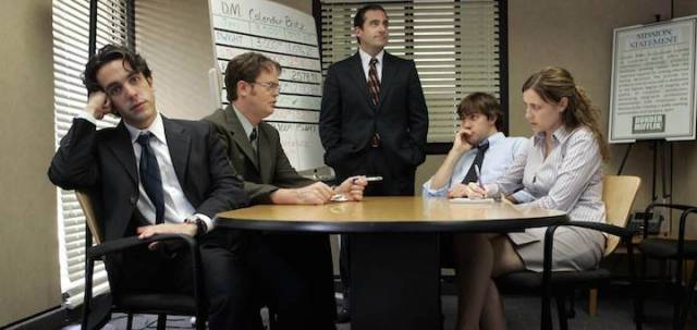the office meeting
